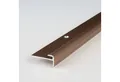 Produktbild: PROVISTON Abschlussprofil Aluminium, 25 x 3 x 1000 mm, Bronze Hell, Einfass Abschlussprofile