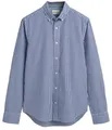 Produktbild: GANT Herren Slim Poplin Stripe Shirt Klassisches Hemd, College Blue, L EU