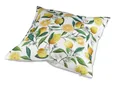 Produktbild: Outdoor Garten Kissen ZITRONEN weiß gelb 45x45cm wetterfest Formano S25