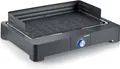Produktbild: Severin Elektrogrill PG8567 2200W Schwarz – Große Antihaft-Grillfläche