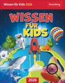 Produktbild: Wissen für Kids Tagesabreißkalender 2026: Spannende Fragen und Antworten in einem Tischkalender für jeden Tag. Abreißtageskalender 2026 aus der Welt des Wissens (Tischkalender Harenberg)