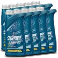 Produktbild: MANNOL 10 x 1L 7830 Motorbike 4-Takt HD API SL / 20W-50 Motorrad-oel