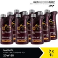 Produktbild: Mannol MN7830 4-Takt Motorbike HD 20W-50 Motorrad Öl 9x1 Liter = 9 Liter