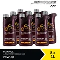 Produktbild: Mannol MN7830 4-Takt Motorbike HD 20W-50 Motorrad Öl 8x1 Liter = 8 Liter
