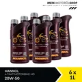 Produktbild: Mannol MN7830 4-Takt Motorbike HD 20W-50 Motorrad Öl 6x1 Liter = 6 Liter