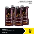 Produktbild: Mannol MN7830 4-Takt Motorbike HD 20W-50 Motorrad Öl 4x1 Liter = 4 Liter