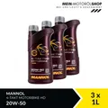 Produktbild: Mannol MN7830 4-Takt Motorbike HD 20W-50 Motorrad Öl 3x1 Liter = 3 Liter