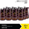 Produktbild: Mannol MN7830 4-Takt Motorbike HD 20W-50 Motorrad Öl 12x1 Liter = 12 Liter