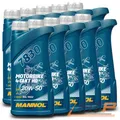 Produktbild: 10x 1 L LITER MANNOL 7830 MOTORBIKE 4-TAKT HD API SL MOTORRAD-ÖL MOTORRADÖL