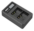 Produktbild: ayex USB Dual Charger Ladegerät für Panasonic DMW-BMB9 DMW-BMB9E Kamera-Akkus