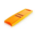 Produktbild: Gemüseschneider Reibe für koreanische Karotten 29 cm orange Julienne Küchenhobel