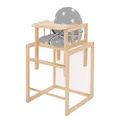 Produktbild: Roba Kombihochstuhl Little Stars Hochstuhl Holz natur Sitz gepolstert