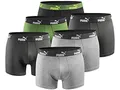 Produktbild: PUMA Herren Boxershort Limited Statement Edition 6er Pack - Green-Darkgrey-Black New - Gr. M