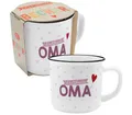 Produktbild: Sheepworld Tasse XL Tasse Tee- Kaffeetasse Kaffeebecher 55cl Geschenk Sheepworld OMA, Porzellan