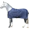 Produktbild: EQuest Pferde-Regendecke Outdoordecke Kingston für Pferde, navy, 0g/m2, 145 cm blau 145 cm