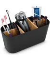 Produktbild: Bambus Trennwände Toothbrush Holder Zahnbürstenhalter,Herausnehmbarer Zahnput...