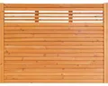 Produktbild: Zaun Hauptelement, Bausatz BuildiFix-Zauntyp A 180 x 135 cm kirschbaum