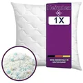 Produktbild: Heimtex Dekokissen Kissen mit zerkleinerter Schaumfüllung – Made in Germany 80 cm x 80 cm