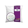 Produktbild: HEIMTEX 1er-Pack Kissen 80 x 80 cm – Zerkleinerter Schaumstoff, weich und stützend, Memory- und Standard-Schaumstoffmischung, ideal zum Schlafen und als Wohnaccessoire