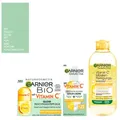 Produktbild: 3tlg. Glow- Set | Garnier Bio Vitamin C Glow Tagescreme | Serum | Mizellenwasser