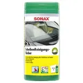 Produktbild: Sonax GmbH SONAX Reinigungstücher, für Scheiben, Feuchttücher für Glas- und Spiegelflächen, 25 Tücher in wiederverschließbarer Box 04120000