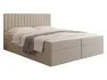Produktbild: Mirjan24 Boxspringbett Tirulo, Doppelbett mit Topper und Matratze, Polsterbett mit 2 Bettkästen, Bett mit gepolstertes Kopfteil, Continentalbett (Manila 02, 180x200cm)