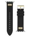Produktbild: GUESS Herren-Smartwatch-Armband kompatibel mit Apple Watch (42 mm - 44 mm), Schwarz/Bling, Modern