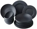 Produktbild: Villeroy & Boch Geschirrset Manufacture Rock dunkel 16-teilig Neu & OVP