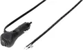 Produktbild: TRU Components Kfz-Stecker inkl. Kabel Belastbarkeit Strom max.=10A 12 V/DC
