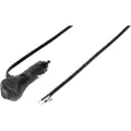 Produktbild: TRU COMPONENTS Kfz-Stecker inkl. Kabel Belastbarkeit Strom max.=10 A 12 V/DC
