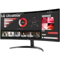 Produktbild: LG Curved-LED-Monitor 34WR50QK, 86 cm/34 Zoll, 3440 x 1440 px, UWQHD, 5 ms Reaktionszeit, 100 Hz [Energieklasse E] (34WR50QK-B.AEU)
