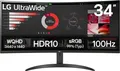 Produktbild: LG UltraWide 34WR50QK-B - LED-Monitor - gebogen - 86.42 cm (34