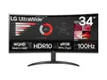 Produktbild: LG UltraWide 34WR50QK-B - LED-Monitor - gebogen - 86.42 cm (34