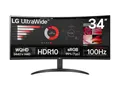 Produktbild: LG UltraWide 34WR50QK-B LED-Monitor Curved 86,42 cm 34 Zoll 3440 x 1440 WQHD @