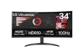 Produktbild: LG 34WR50QK-B.AEU UltraWide Curved QHD Monitor 34 3440 x 1440 219 5ms GtG