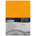Produktbild: 50 Blatt DIN A4 Gmund Transparentpapier 100g Farbe orange transparent (FPA-121)