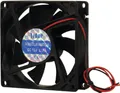 Produktbild: EUROLITE BF-12 Axiallüfter 12V 80x80x25mm 45mü/h (30309250)