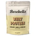 Produktbild: Barebells Whey Proteinpulver – Creamy Vanilla Dream | 26g Eiweiß pro Portion, ohne Zuckerzusatz, cremiger Vanillegeschmack, Proteinshake für Muskelaufbau, 1x 900g Beutel