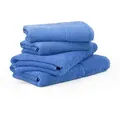 Produktbild: Moeve Frottierset Frottana Pearl, Blau, Textil, 4-teilig, Uni, Oeko-Tex® Standard 100, saugfähig, strapazierfähig, angenehm weich, hochwertige Qualität, schadstoffgeprüft, Badtextilien, Handtuch-Sets