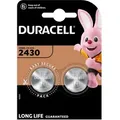 Produktbild: Duracell Knopfzelle Cr2430, 3V Blister 2 Einheiten