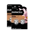 Produktbild: 2x Duracell Knopfzelle Lithium CR2430 3V Batterien 2er Blister CR 2430