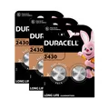 Produktbild: 3x Duracell Knopfzelle Lithium CR2430 3V Batterien 2er Blister CR 2430