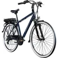 Produktbild: Agon Avesa E Bike Trekkingrad Herren ab 155 cm mit Nabenmotor Pedelec Trekking Fahrrad mit 21 Gang und Beleuchtung StVZO