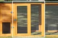Produktbild: zooprinz Hühnerstall Flexi Auslauf individuell erweiterbar wetterfest Massivholz 65x70x65cm (BxHxT)