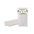 Produktbild: BIOZOYG Einschlagpapier Fettdicht KIT 5-6 I 100% biologisch abbaubarer, kompostierbares Einpackpapier I 1000 Stück Verpackungspapier Zuschnitte 43 x 35 cm unbedruckt reißfest weiß