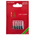 Produktbild: Konstsmide 2006-050SB Ersatz Lämpchen Birnen 5er Set grün 2,5V 0,25W für Außen