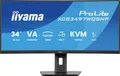 Produktbild: Iiyama ProLite LED-Monitor EEK F (A - G) 86.4cm (34 Zoll) 21:9 0.4 ms VA LED