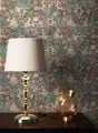 Produktbild: Newroom Vliestapete Muster1 Tapete Fliesenoptik Muster,Muster,Blumen, Grün Tapete Muster Vintage - Fliesenoptik Braun Blau Fliesen Blumen Floral für Schlafzimmer Küche Wohnzimmer, Muster