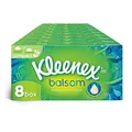 Produktbild: Kleenex Balsam Box Taschentücher Beruhigend und Beruhigend, 8 Packungen mit je 80 Tüchern