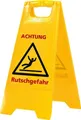 Produktbild: Warnschild Rutschgefahr signalgelb, CAB BETRIEB